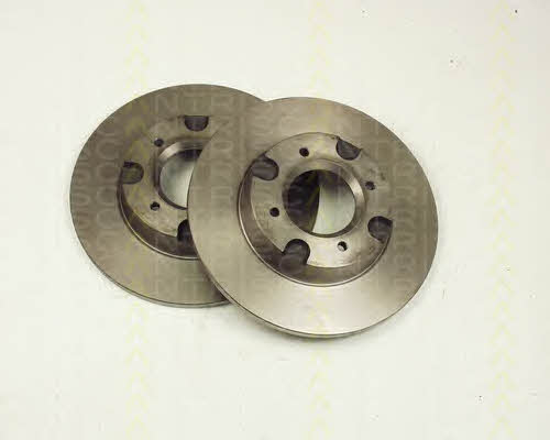 Triscan 8120 14105 Unventilated brake disc 812014105