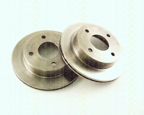 Triscan 8120 14119 Ventilated disc brake, 1 pcs. 812014119