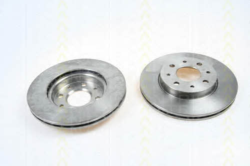 Triscan 8120 15123 Front brake disc ventilated 812015123