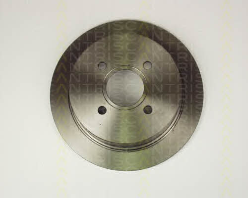 Triscan 8120 16127 Rear brake disc, non-ventilated 812016127