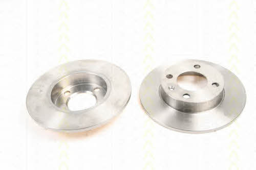 Triscan 8120 29158 Rear brake disc, non-ventilated 812029158