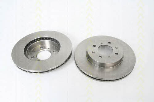 Triscan 8120 40126 Front brake disc ventilated 812040126