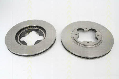 Triscan 8120 40127 Front brake disc ventilated 812040127