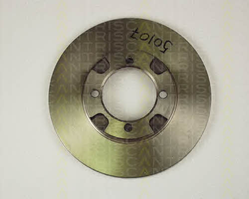 Triscan 8120 50107 Unventilated front brake disc 812050107