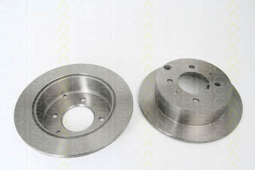 Triscan 8120 43114 Rear brake disc, non-ventilated 812043114