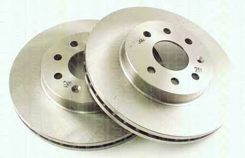 Triscan 8120 21101 Ventilated disc brake, 1 pcs. 812021101