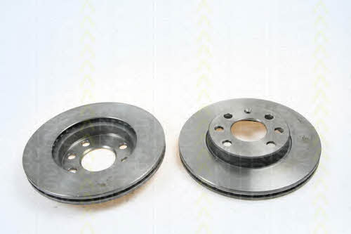 Triscan 8120 24134 Front brake disc ventilated 812024134