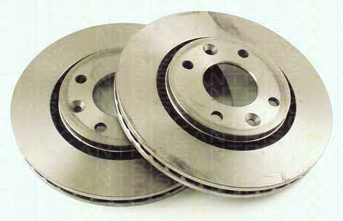 Triscan 8120 25116 Front brake disc ventilated 812025116