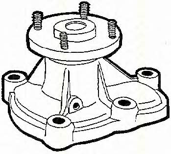 Triscan 8600 24004 Water pump 860024004