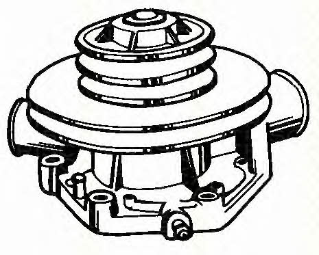 Triscan 8600 38411 Water pump 860038411