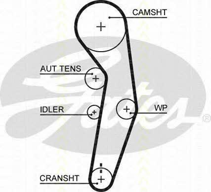 Triscan 8647 29030 Timing Belt Kit 864729030