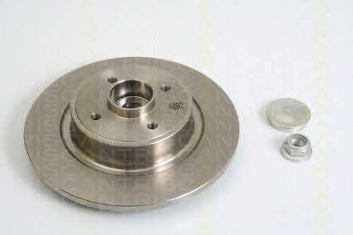 Triscan 8120 25146C Rear brake disc, non-ventilated 812025146C