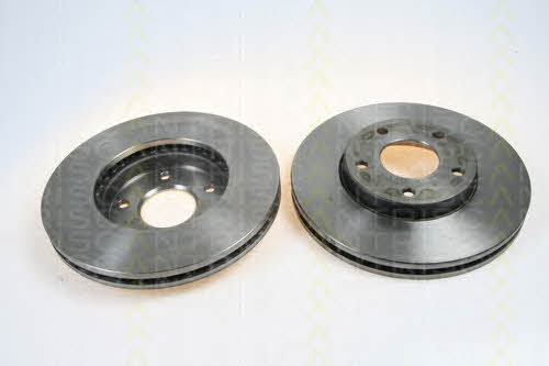 Triscan 8120 14154C Front brake disc ventilated 812014154C