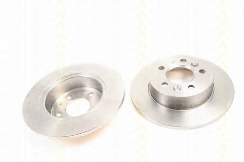 Triscan 8120 25128C Rear brake disc, non-ventilated 812025128C