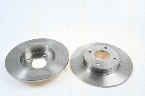 Triscan 8120 14153C Rear brake disc, non-ventilated 812014153C