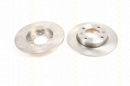 Triscan 8120 28113C Rear brake disc, non-ventilated 812028113C