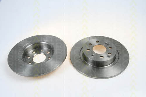 Triscan 8120 15122C Rear brake disc, non-ventilated 812015122C