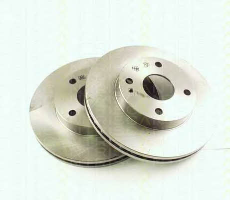 Triscan 8120 50133C Front brake disc ventilated 812050133C