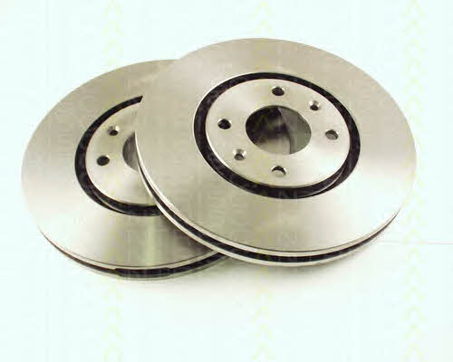 Triscan 8120 28108C Front brake disc ventilated 812028108C