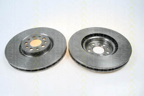Triscan 8120 10186C Front brake disc ventilated 812010186C
