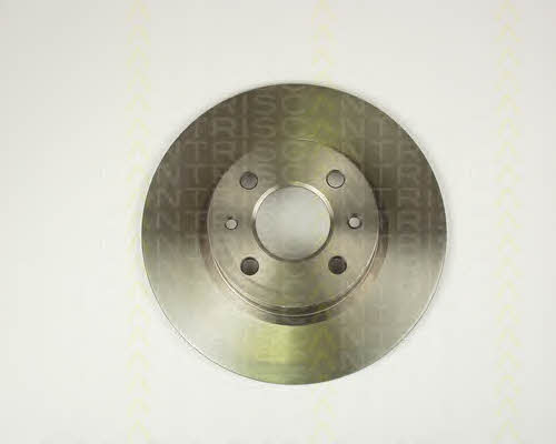 Triscan 8120 10107C Rear brake disc, non-ventilated 812010107C