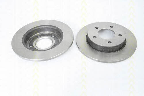 Triscan 8120 50139C Rear brake disc, non-ventilated 812050139C