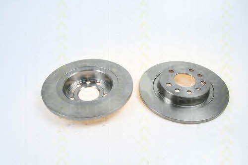 Triscan 8120 24145C Rear brake disc, non-ventilated 812024145C