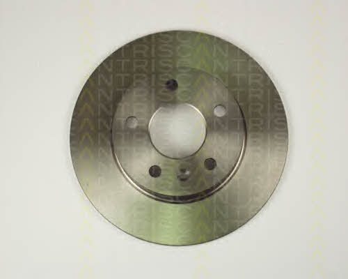 Triscan 8120 24128C Rear brake disc, non-ventilated 812024128C