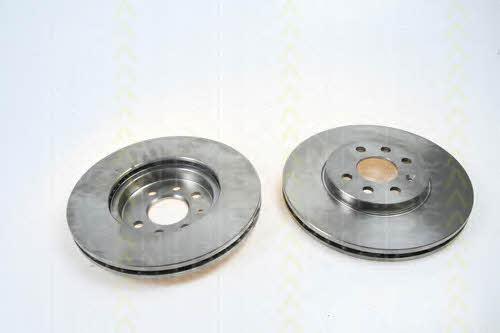 Triscan 8120 24138C Rear brake disc, non-ventilated 812024138C