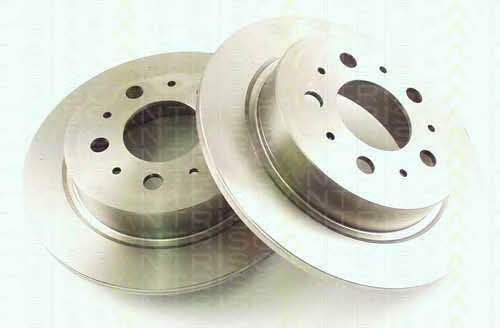 Triscan 8120 27129C Rear brake disc, non-ventilated 812027129C