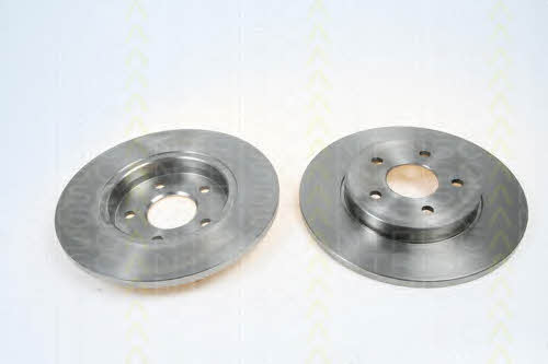 Triscan 8120 16139C Rear brake disc, non-ventilated 812016139C