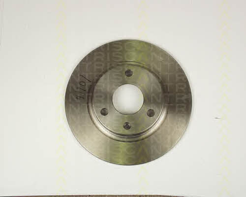 Triscan 8120 10116 Unventilated front brake disc 812010116