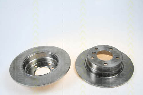 Triscan 8120 11165 Rear brake disc, non-ventilated 812011165