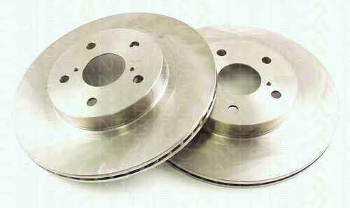 Triscan 8120 13154 Front brake disc ventilated 812013154