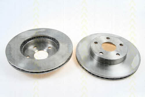 Triscan 8120 13158 Front brake disc ventilated 812013158
