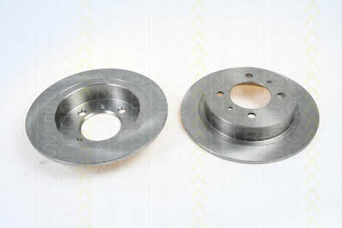 Triscan 8120 14137 Rear brake disc, non-ventilated 812014137