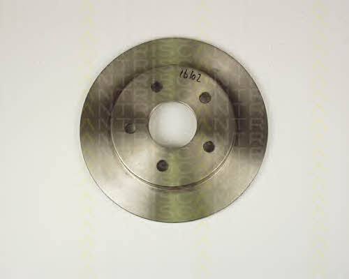 Triscan 8120 16102 Rear brake disc, non-ventilated 812016102