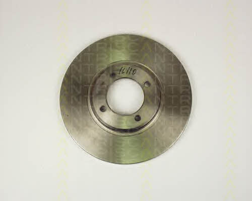 Triscan 8120 16110 Unventilated front brake disc 812016110