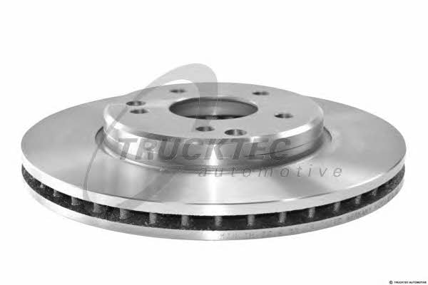 Trucktec 02.35.027 Front brake disc ventilated 0235027