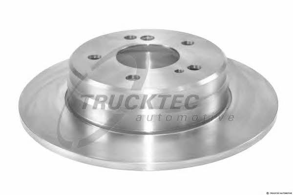 Trucktec 02.35.034 Rear brake disc, non-ventilated 0235034