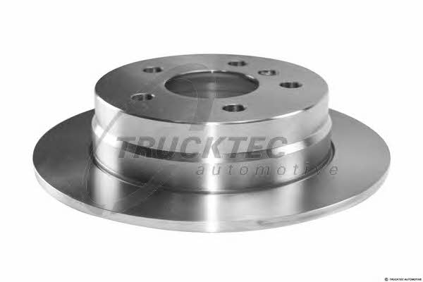 Trucktec 02.35.140 Rear brake disc, non-ventilated 0235140