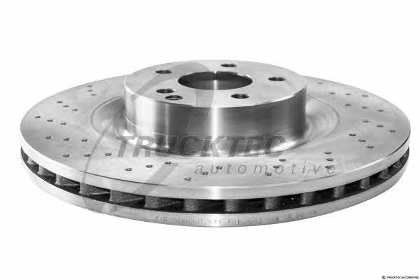 Trucktec 02.35.208 Front brake disc ventilated 0235208
