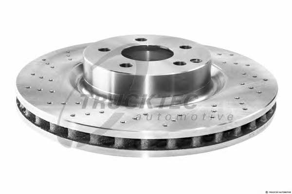 Trucktec 02.35.209 Front brake disc ventilated 0235209