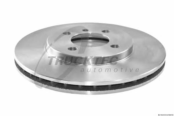 Trucktec 08.34.001 Front brake disc ventilated 0834001