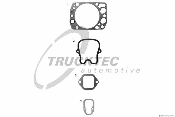 Trucktec 01.10.015 Gasket Set, cylinder head 0110015