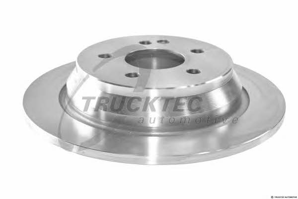 Trucktec 02.35.133 Rear brake disc, non-ventilated 0235133