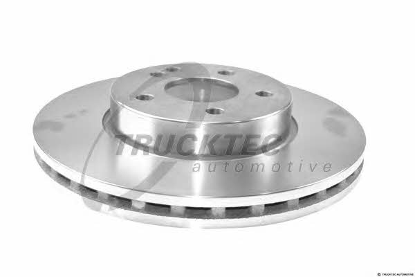 Trucktec 02.35.134 Front brake disc ventilated 0235134