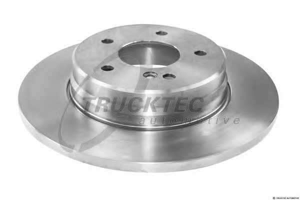 Trucktec 02.35.138 Rear brake disc, non-ventilated 0235138