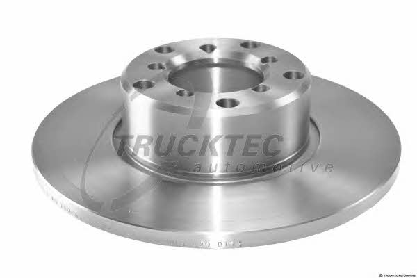 Trucktec 02.35.045 Unventilated front brake disc 0235045