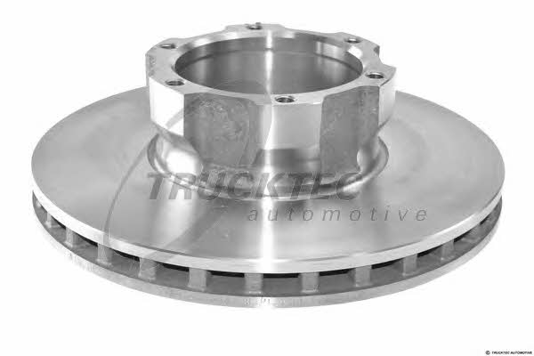 Trucktec 02.35.055 Front brake disc ventilated 0235055
